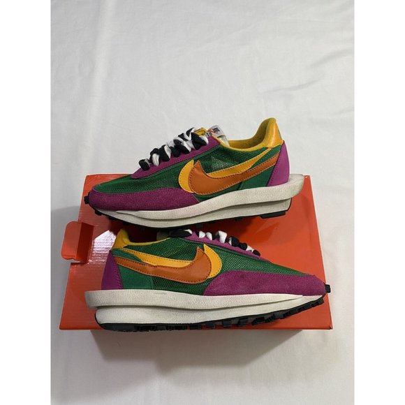 Pre-Owned Mens Size 5.5 Pine Green Nike LDWaffle / Sacai Running Shoe BV0073 301 main image 5